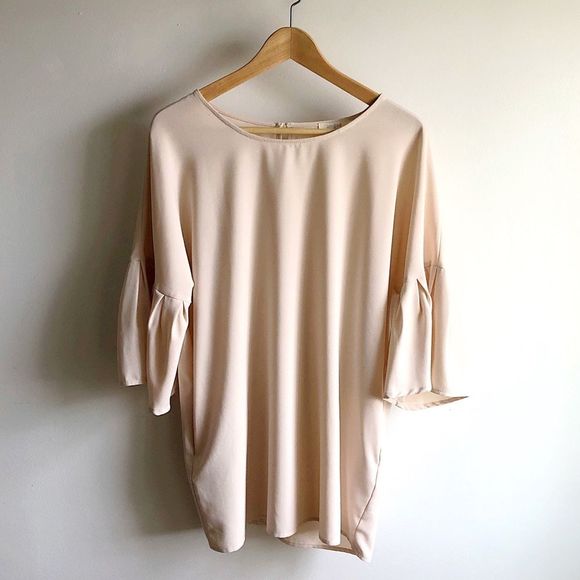 Umgee Tops - Umgee | Blush Bell Sleeves Top